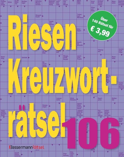 Riesen kreuzworträtsel 106 - riesen-kreuzworträtsel,