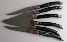 6 x LAGUIOLE  Steakmesser Set  Fleischmesser Steak Messer Edelstahl