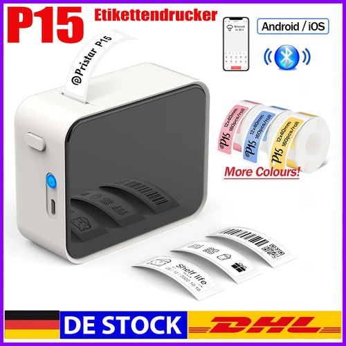P15 bluetooth etikettendrucker - bluetooth,