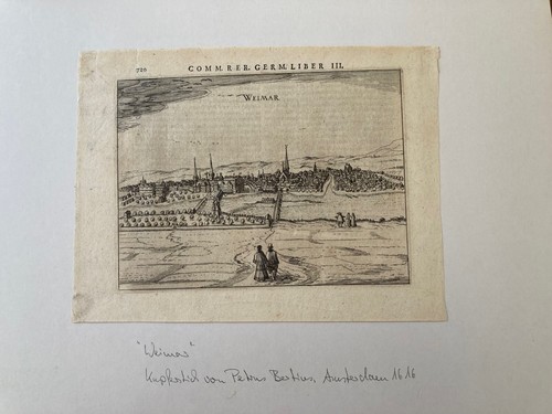 Weimar ansicht original - weimar,