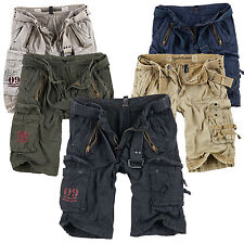 SURPLUS Raw Vintage Royal Herren Shorts Kurze Hose Bermuda US ARMY Cargohose