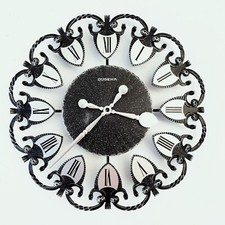 60s dugena wanduhr vintage - dugena,