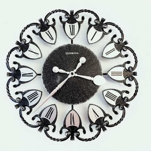 60s dugena wanduhr - 60s, vintage