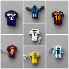 Schuhstecker/Shoe Charms/Anstecker/Pins FUßBALLTRIKOTS/FUßBALLER/FUßBALL