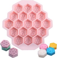 Wabenform Silikon Bienen