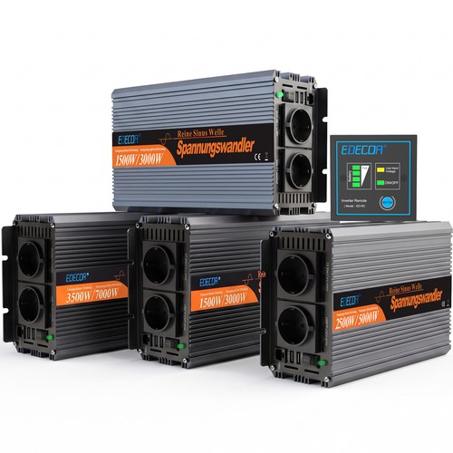 Edecoa wechselrichter 12v 230v - 12v,