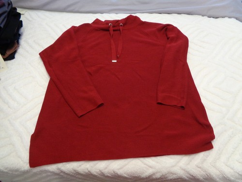 Pullover 50 weinrot - gr., /