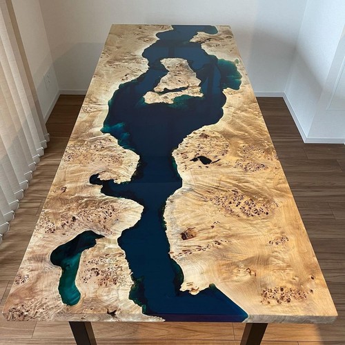 Live edge resin - edge, epoxy