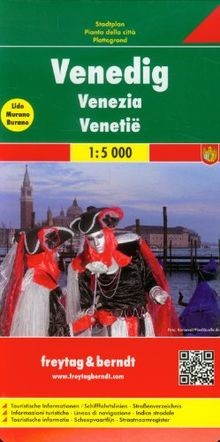 Venedig stadtplan 5 000 - stadtplan, 1:5.000