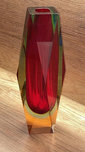 Murano sommerso blockvase - sommerso,