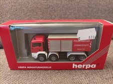 Herpa 1:87 in OVP 045445 MAN TGA M Abrollcontainer-L 3a "Feuerwehr Chemieschutz"