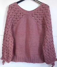 Handgestrickter Pullover gr.EU48