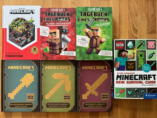 Minecraft bücher set - minecraft,