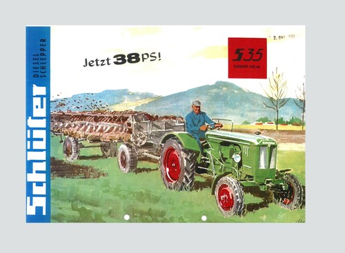 Schlüter dieselschlepper s - dieselschlepper,