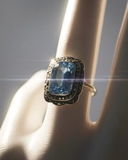 Topas Ring - gr. 55 - 333 Gold