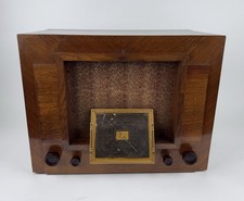 Röhrenradio Schaub Neckar - seltenes Tischgerät mit Uhrenskala Deutschland 1935