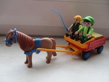 Playmobil-Pony-Kutsche-Kinder