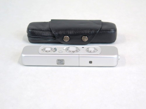 Minox kamera mit - minox c, kamera mit etui