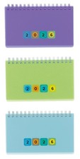 herlitz Tischkalender Mini Protect 2026 zufällige Farbe (1 Stück)