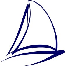 Autoaufkleber Segelboot 21