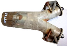 DUSTCONTROL Abzweig Rohr 75 auf 2 x 50 mm Reduzierung für Absauganlage