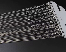 12 Ketten Teile Paket 40-50cm Halsketten Schmuck Damen Herren