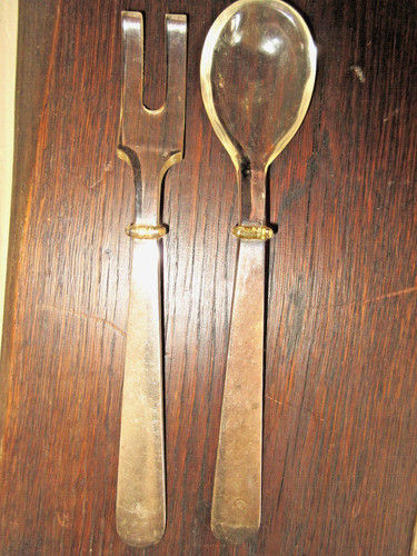 Salatbesteck 925er silber - salatbesteck,