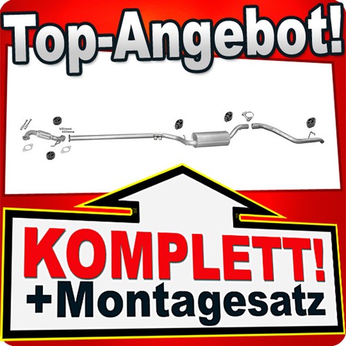 Auspuff für volvo s40 6 - volvo, 1.6