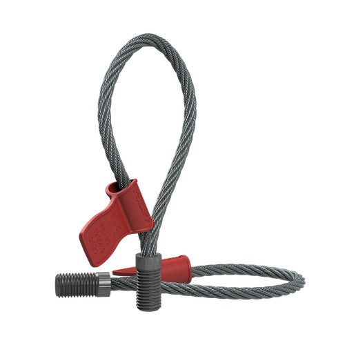 Seilschlaufe mit gewinde - seilschlaufe,