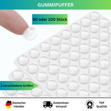 Silikon Anschlagpuffer 100 Stück Elastikpuffer Schutzpuffer Puffer Wandschutz