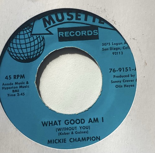 What good mickie - what,