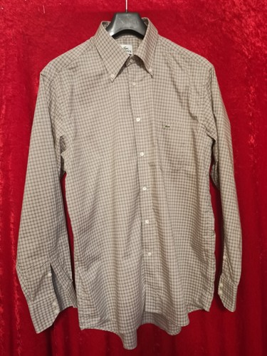 Lacoste hemd 43 kariert - lacoste, gr.
