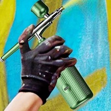 AIRBRUSH SET MIT SPRITZPISTOLE