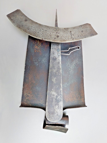 Eisen skulptur helmut staeger - ,