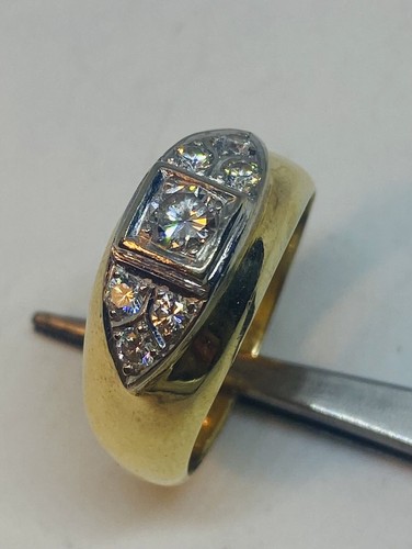Großer brillanten ring - brillanten, 585