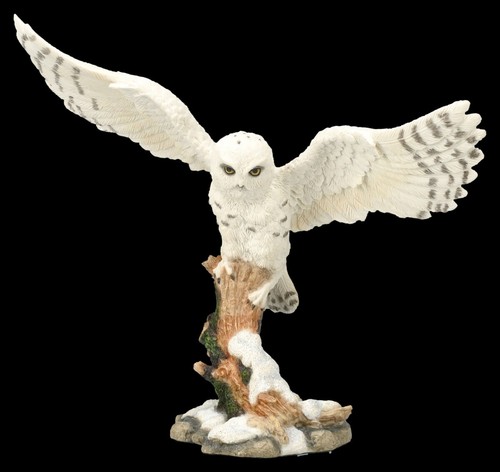 Eulen figur schneeeule - eulen,