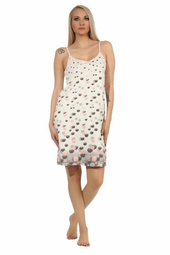 Damen spaghetti nachthemd - damen,