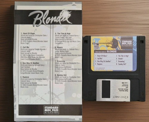 Blondie midi song files - midi,