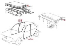 Für BMW E34 5 Series