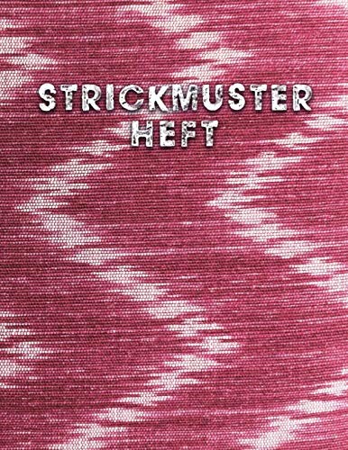 Strickmusterheft blanko - strickmusterheft:,