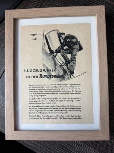Original bundeswehr reklame - original,