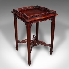 Vintage Silber Vitrinentisch