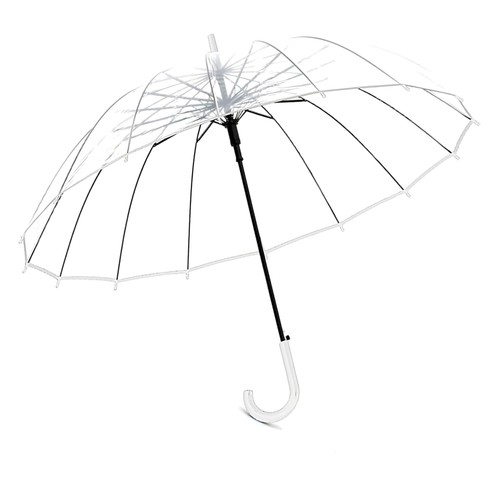 Transparenter regenschirm - transparenter,