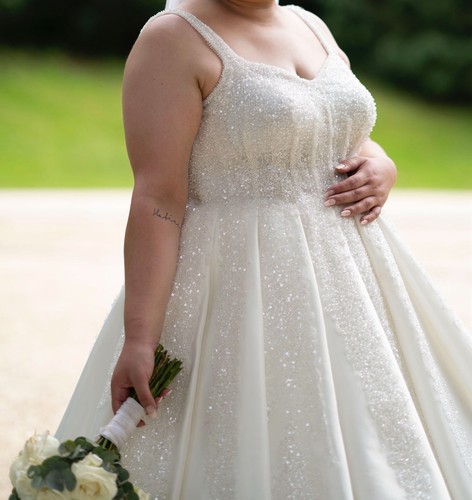 Elegantes brautkleid - brautkleid, in