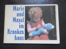 Marie und Maxel im Krankenhaus...mit Bauchschmerzen,DDR Foto-Bilderbuch,ab4 