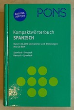 PONS Kompaktwörterbuch Spanisch - Spanisch-Deutsch - Deutsch-Spanisch