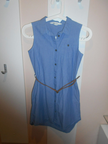 Mädchen kleid mit gürtel - kleid,