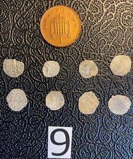 Islamische Silber AKCE Münzen/Zufälliges Osmanisches Reich 15. Jahrhundert Selten Original x8