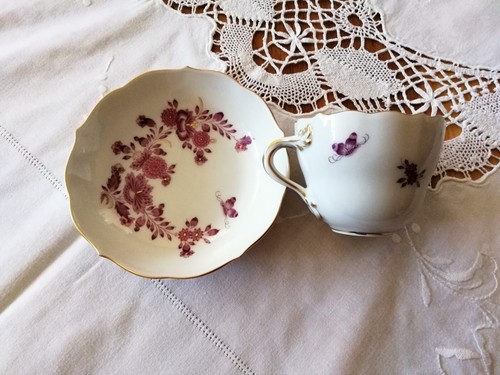 Meissen porzellan moccagedeck - meissen,