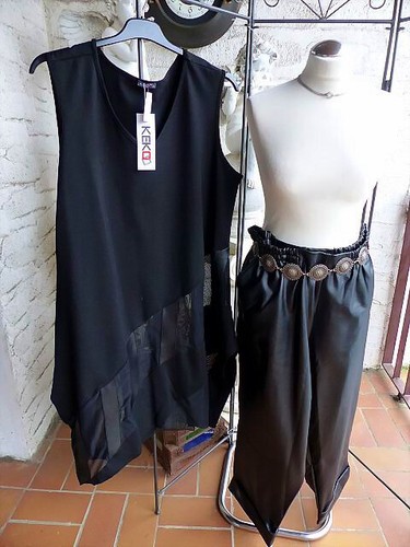 5243 kekoo kleid schwarz - kleid, gr